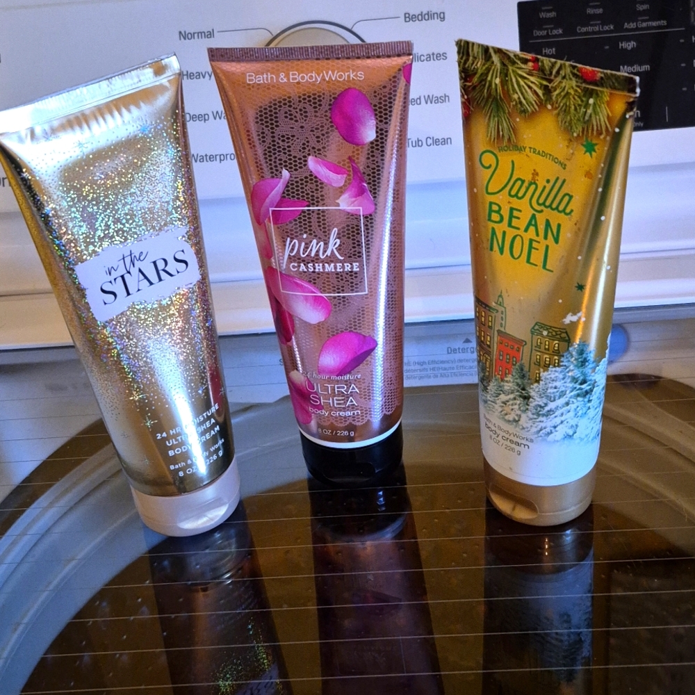 Beth and body works.Body cream lot of 3 new
